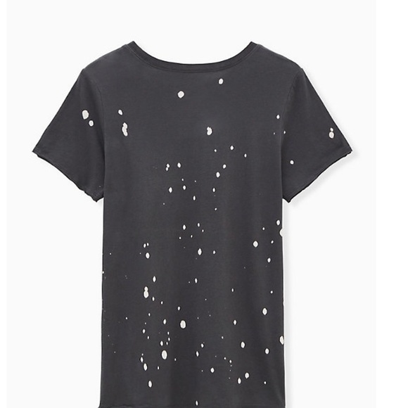 Torrid QUEEN BLACK SPLATTER CREW TEE size 3x - Picture 3 of 3